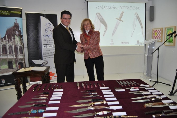  49 nuevas piezas de cuchillería donadas por APRECU al Museo Municipal de la Cuchilleria