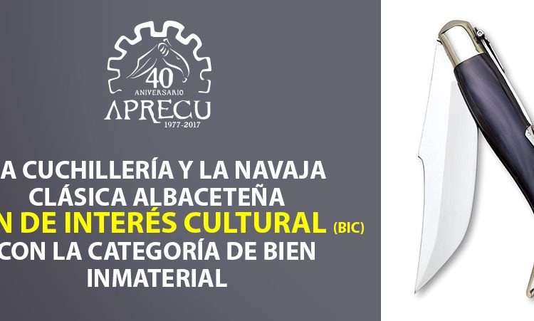  La cuchillería y la navaja clásica de Albacete ya son Bien de Interés Cultural en la categoría de bien inmaterial.