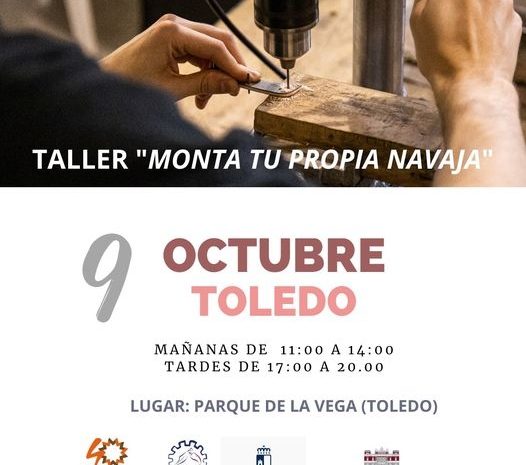  “TALLER MONTA TU PROPIA NAVAJA” EN FARCAMA (XL Feria de Artesanía de Castilla La Mancha)